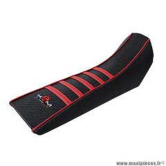 Housse de selle marque KRM pro ride pour mécaboite derbi senda après 2011/drd après 2006 couleur rouge