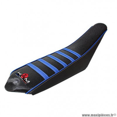 Housse de selle marque KRM pro ride pour mécaboite sherco après 2013 couleur bleu