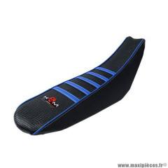 Housse de selle marque KRM pro ride pour mécaboite derbi drd pro 2006-2011 couleur bleu