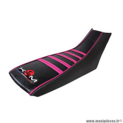 Housse de selle marque KRM pro ride pour mécaboite derbi drd x-treme/drd racing 2011-2017 couleur rose