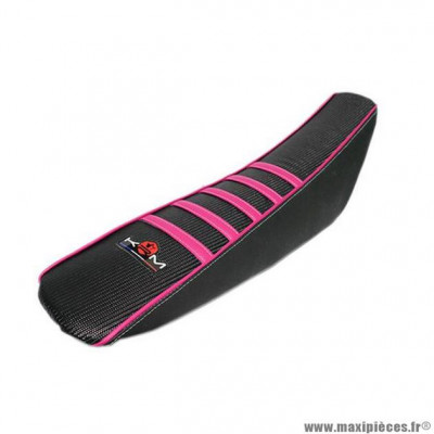 Housse de selle marque KRM pro ride pour mécaboite yamaha dt/mbk x-limit après 2003 couleur rose