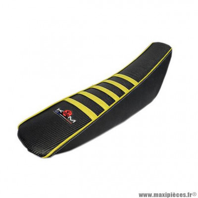 Housse de selle marque KRM pro ride pour mécaboite yamaha dt/mbk x-limit après 2003 couleur jaune