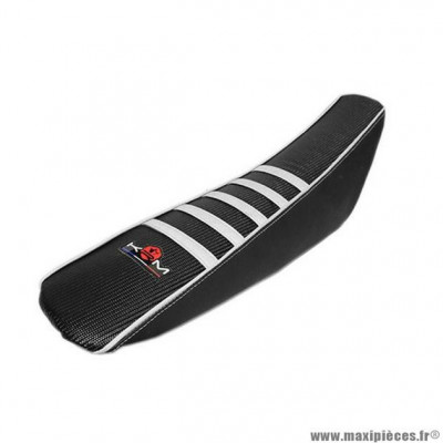 Housse de selle marque KRM pro ride pour mécaboite yamaha dt/mbk x-limit après 2003 couleur blanche