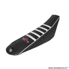 Housse de selle marque KRM pro ride pour mécaboite beta après 2011 couleur blanche