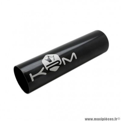 Enveloppe silencieux/cartouche marque KRM couleur noir