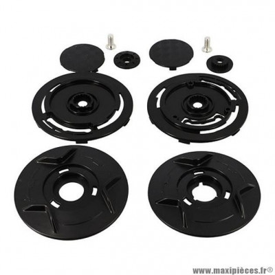 Kit fixation écran casque jet marque Trendy t-406 couleur noir