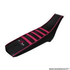 Housse de selle marque KRM pro ride pour mécaboite derbi senda/gilera après 2018 couleur rose