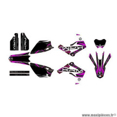 Kit deco/autocollant marque KRM pour mécaboite rieju mrt/mrt pro/marathon après 2009 couleur violet