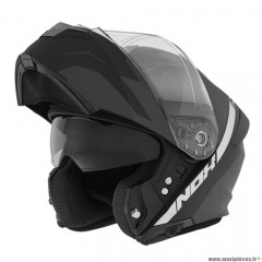 Casque modulable marque Nox n960 split noir mat/titanium t53-54 xs