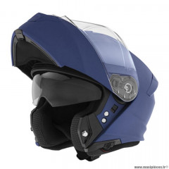 Casque modulable marque Nox n960 bleu métallisé t61-62 xl