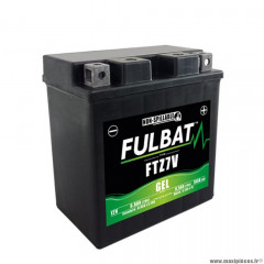 Batterie marque Fulbat ftz7v 12v6ah lg113 l70 h121 (gel - sans entretien) - activée usine
