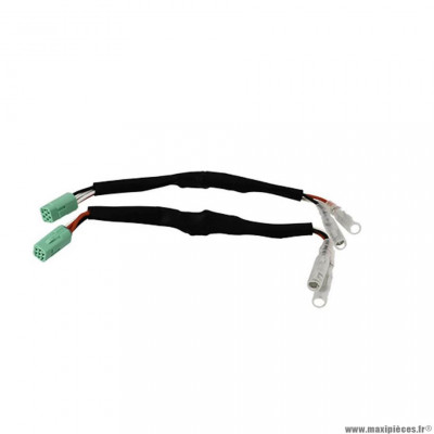 Connecteur clignotant Blackway pour moto moto 7 broches (x2)