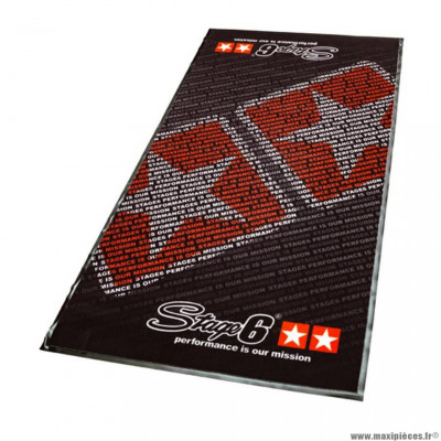 Tapis environnemental marque Stage6 pour moto mk2 (200x100cm -norme fim et svemo)