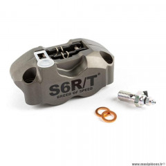 Etrier frein avant marque Stage6 radial 4pistons hard anodiséd