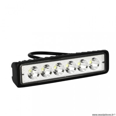 Optique/projecteur/éclairage additionnel marque Tun'r 6 led noir orientable