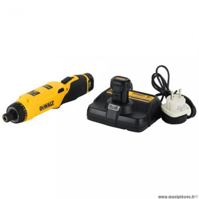 Tournevis électrique gyroscopique xr 7.2v 1ah li-ion (2 batteries et chargeur)