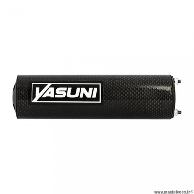 Silencieux/cartouche marque Yasuni pour moto 50 max pro carbone /noir