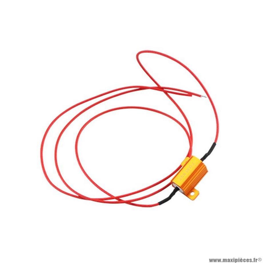 résistance pour clignotants led 25w 10 ohms Pièce Eclairage Moto — free download