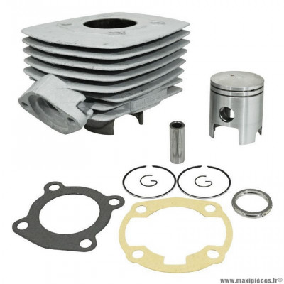 CYLINDRE PISTON DE MOBYLETTE POUR: PEUGEOT 50 FOX -ALU NIKASIL AIRSAL-