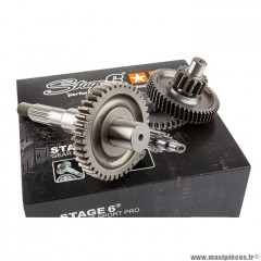 Transmission secondaire 14/41 marque Stage 6 pour MBK Nitro / Booster