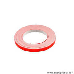 Autocollant liseret fluo rouge pour jante / carrosserie - taille 10m x 6mm