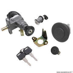 Contacteur a clé serrure neiman pour scooter 50cc + selle et réservoir pour scooter chinois 4t 50cc (qualité premium)