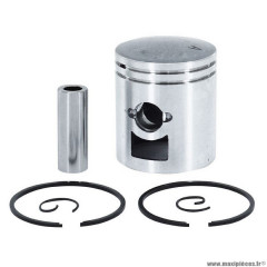 Kit piston segment axe clips Ø39,88 (A) adaptable a l'origine pour Peugeot 103