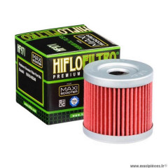 Filtre à huile Hiflofiltro HF971 (44x40mm) pièce pour Maxi-Scooter : SUZUKI 125 BURGMAN 2000>, 400 BURGMAN AN 2007>2012