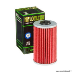 Filtre à huile Hiflofiltro HF562 (44x79mm) pièce pour Maxi-Scooter : KYMCO 125 DINK 2006>, GRAND DINK 2001>