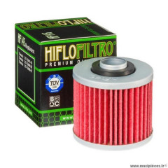 Filtre à huile Hiflofiltro HF145 (55x58mm) pièce pour Moto : YAMAHA 250 VIRAGO, 535 VIRAGO, 850 TDM, 600 XT, 1100 XVS