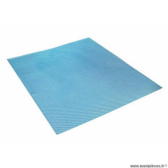 Grille protection décoration bleu anodise (29x35)