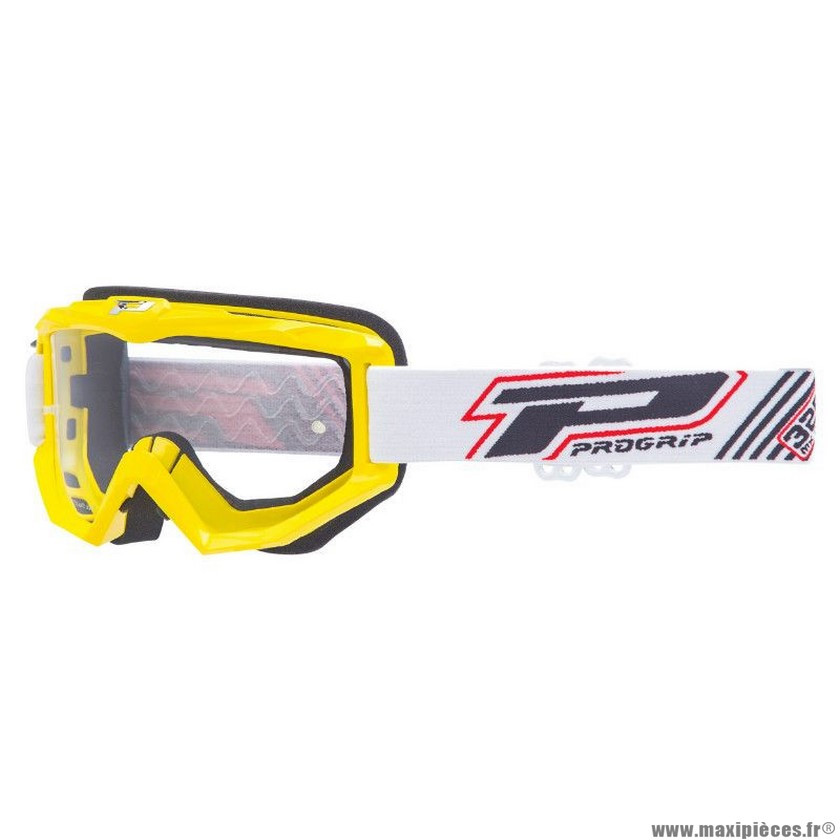 Lunette Cross de couleur Jaune - Prix bas ! - Maxi Pièces 50