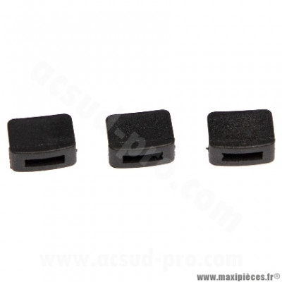 Jeu de 3 guides / taquets plateau appui pour scooter sym / peugeot / tnt motor 50cc 4 temps