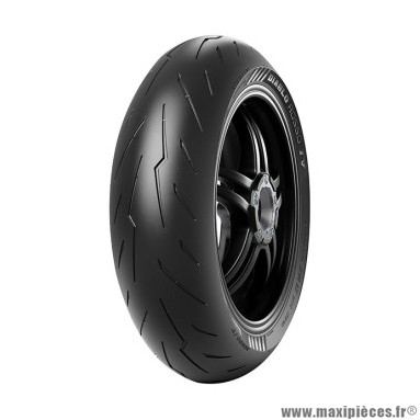 Pneu moto 17p 180-55-17 marque Pirelli diablo rosso 4 radial rear m-c tl 73w