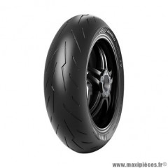 Pneu moto 17p 180-55-17 marque Pirelli diablo rosso 4 radial rear m-c tl 73w