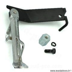 Béquille latérale chrome marque TNT pour yamaha mach g 50 avant 2002