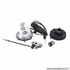 Kit serrure complet origine piaggio pour moto guzzi v85tt après 2019 (2b005579)