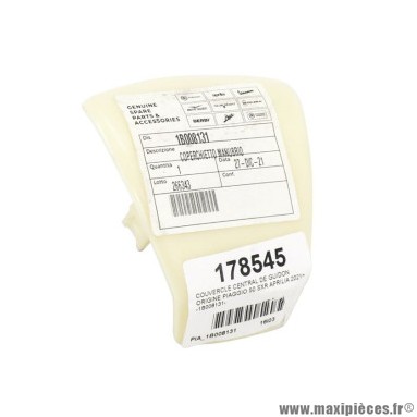 Couvercle central de guidon origine piaggio pour scooter 50 sxr aprilia après 2021 (1B008131)