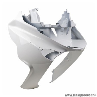 Face avant origine piaggio pour maxi-scooter 125-250-400 x-evo après 2007 blanc 544 (65434860BR)