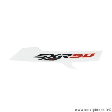 Logo aile arrière droite origine piaggio pour scooter 50 sxr aprilia après 2021 version standard (2H004608)