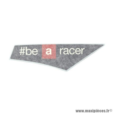 Logo carenage gauche (be à racer) origine piaggio pour moto 50-125 rs aprilia après 2017 (2H001560)