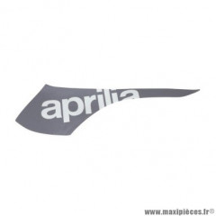 Logo spoiler gauche origine piaggio pour scooter 50 sxr aprilia après 2021 (2H004143)