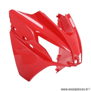 Tablier / face avant origine piaggio pour scooter 50 sxr aprilia après 2021 rouge (sp1b009145r7)