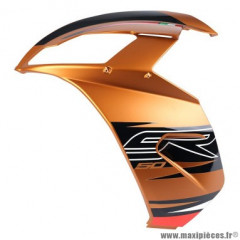 Tablier avant gauche origine piaggio pour scooter 50 sr aprilia 2010-2014 orange cuivre (AP8269412)