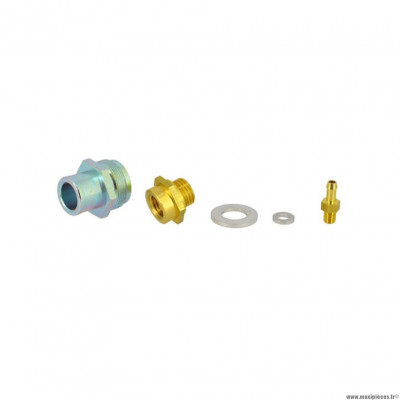 Raccord d'eau pour culasse moto 50 derbi senda euro3/euro4 pour cylindre Airsal
