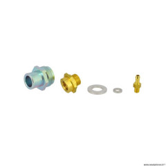 Raccord d'eau pour culasse moto 50 derbi senda euro3/euro4 pour cylindre Airsal