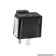 Centrale clignotante universelle 6V/21W Max 80W 2 fiches/bornes pour clignotant à ampoule