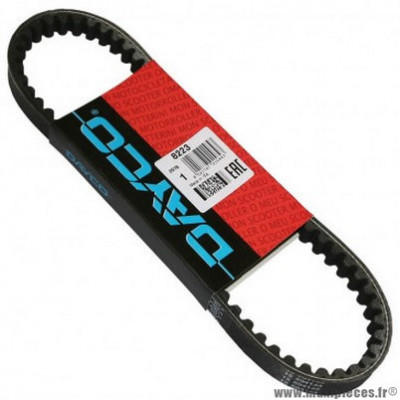 Courroie marque Dayco pour scooter peugeot 50 v-clic après 2008