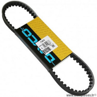 Courroie kevlar Dayco scooter mbk 50 booster, nitro, ovetto - yamaha 50 bws, aerox, neos - aprilia 50 rally - beta 50 ark, eikon - malaguti 50 ciak, f10, f12, f15