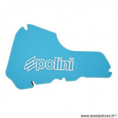 Mousse filtre à air double densite marque Polini pour maxi-scooter piaggio 125 vespa et4 1996 à 1998 (203.0139)